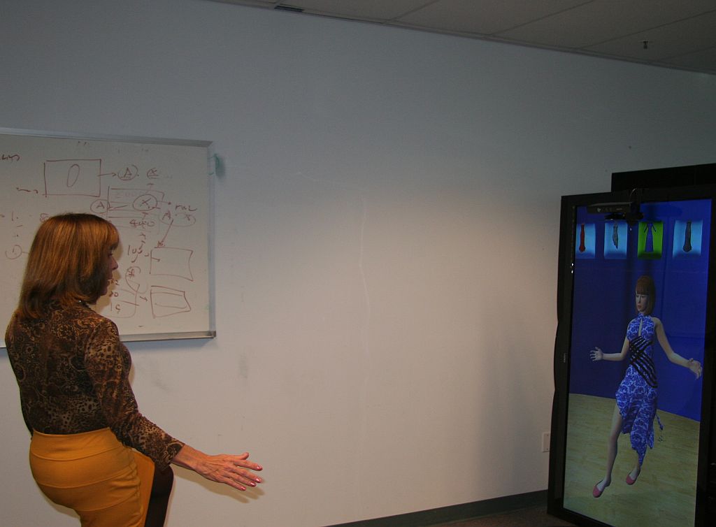 Smart AI dressing room for outfit matching and fashion shopping